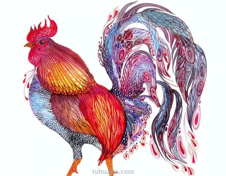 这么独特有创意的动物水彩画，你肯定没见过