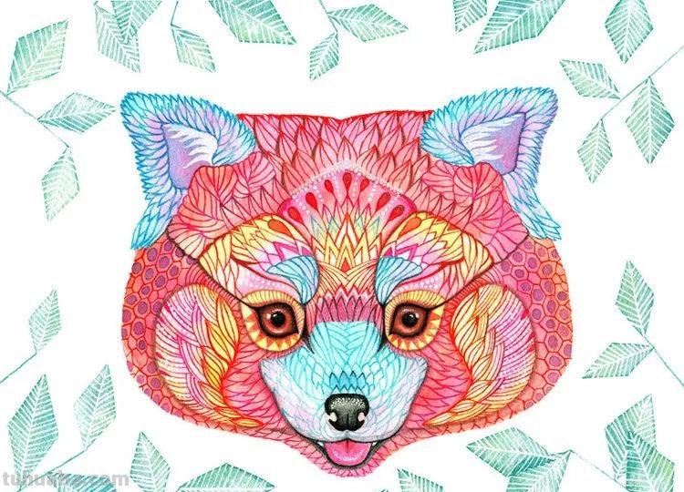 这么独特有创意的动物水彩画，你肯定没见过