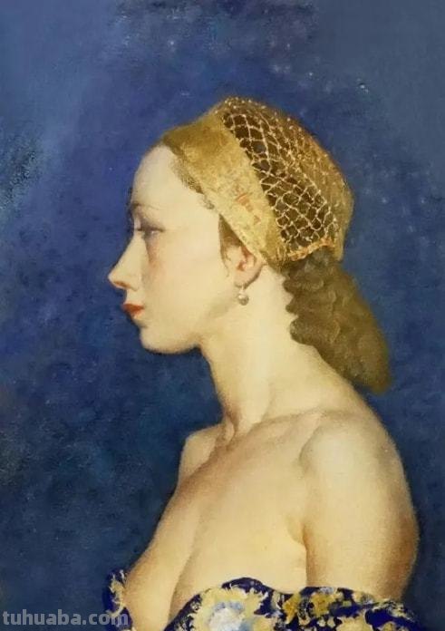 让人一见倾心的女人体水彩画︱世界顶尖大师威廉·拉塞尔的作品
