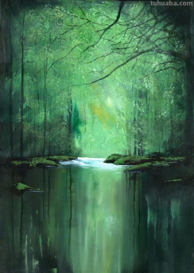 一组水彩绘画作品~　插画师 Kanta Har作品分享