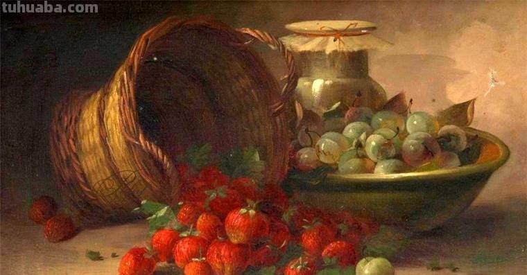 比利时画家Julien Stappers（1875-1960）花卉静物画