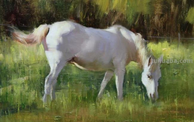 画家刘方伟率性十足的油画作品欣赏