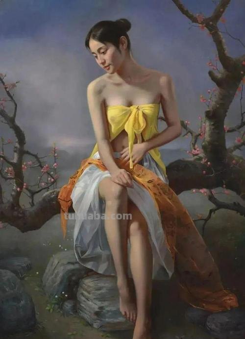 世界著名的女人体油画,中国写意油画与传统文化精神的传承结合