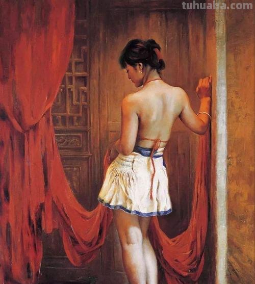 世界著名的女人体油画,中国写意油画与传统文化精神的传承结合