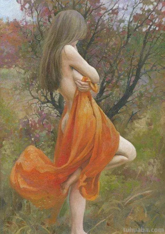 世界著名的女人体油画，中国写意油画与传统文化精神的传承结合