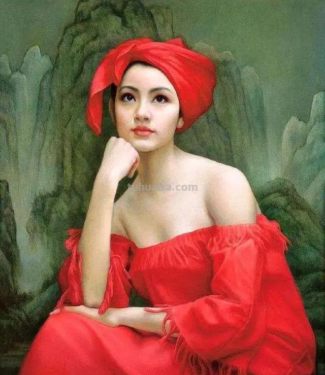 世界著名的女人体油画，中国写意油画与传统文化精神的传承结合