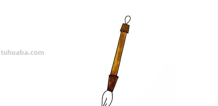 简笔画笔怎么 怎么画毛笔简笔画;毛笔简单好看的画法?