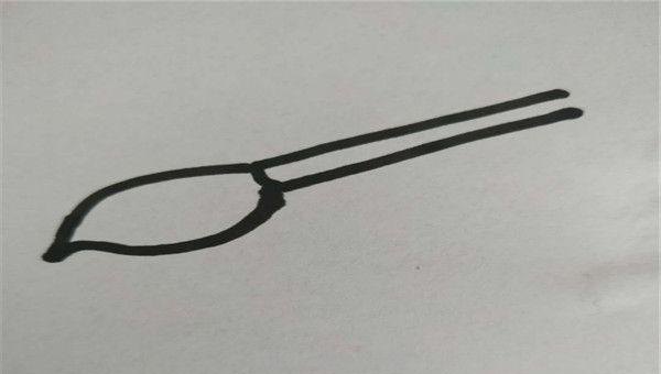 简笔画笔怎么 怎么画毛笔简笔画；毛笔简单好看的画法？