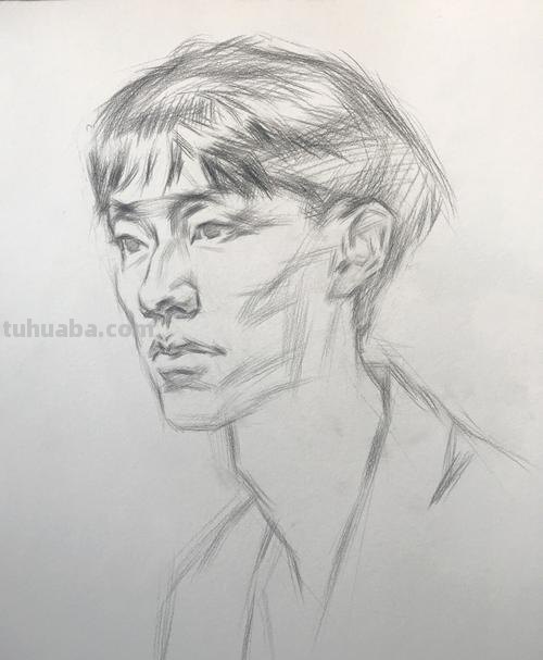 素描人像 素描人像图片