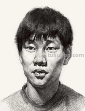 素描人像怎么画