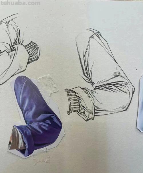速写裤腿衣纹简单画法 速写裤腿裤衣纹怎么画