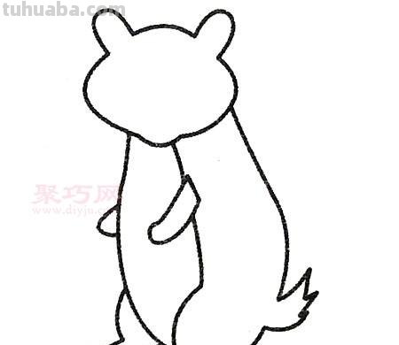 獾怎么简笔画 獾多少画?
