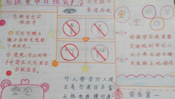 怎么学画手抄报简单 怎么画简约手抄报？