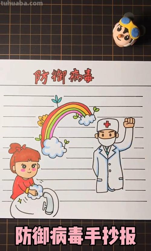 怎么学画手抄报简单 怎么画简约手抄报？