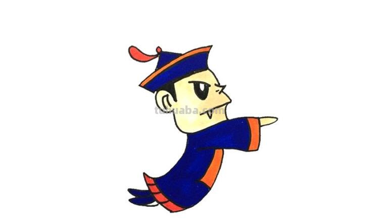 什么鬼简笔画 怎么画小僵尸简笔画？
