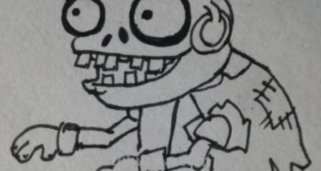 什么鬼简笔画 怎么画小僵尸简笔画？