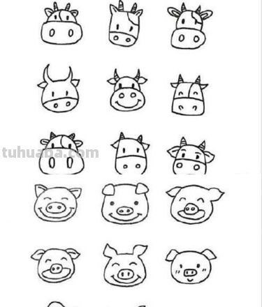 简笔画点什么 学会画小动物的简笔画？