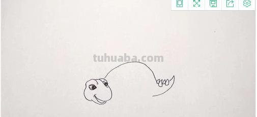 什么龙简笔画 喷火龙简笔画？