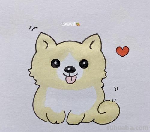 怎么简笔画小 怎么画简笔画可爱的小狗？