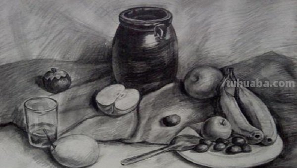 简单漂亮适合初学者的素描图片