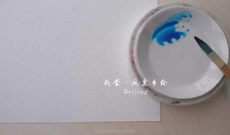 建议收藏 - 0基础必备，水彩基础技法之涂色方法