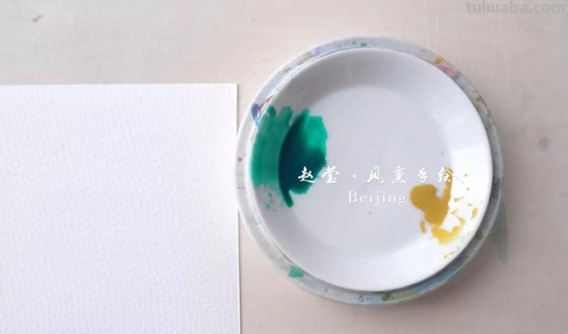 建议收藏 - 0基础必备，水彩基础技法之涂色方法