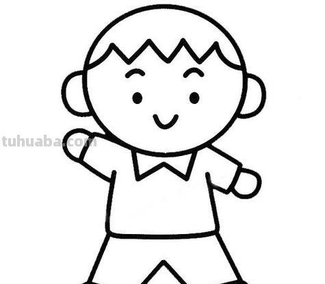 怎么快简笔画 小男孩简笔画怎么画，怎么快速画男孩简笔画？