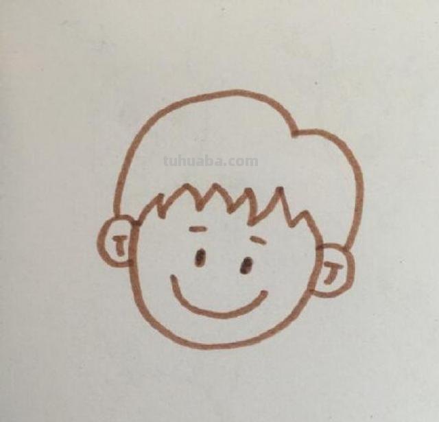 怎么快简笔画 小男孩简笔画怎么画，怎么快速画男孩简笔画？