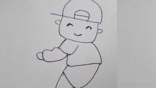 怎么快简笔画 小男孩简笔画怎么画，怎么快速画男孩简笔画？
