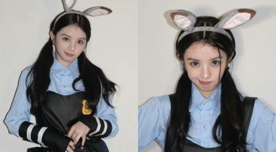 7位女明星cos疯狂动物城兔子警官，赵丽颖好可爱，杨幂御姐大长腿 - 图画吧TUHUABA