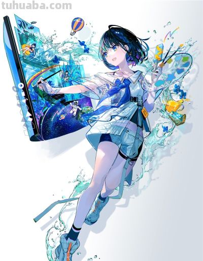 夏天的力量 热裤特辑P站二次元美图欣赏 - 图画吧TUHUABA