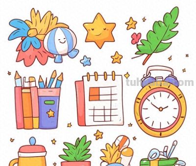 卡通版插画,色彩丰富 - 今日头条 卡通版插画,色彩丰富 - 图画吧TUHUABA