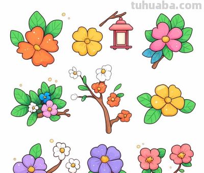 卡通版插画,色彩丰富 - 今日头条 卡通版插画,色彩丰富 - 图画吧TUHUABA