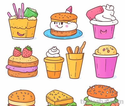 卡通版插画,色彩丰富 - 今日头条 卡通版插画,色彩丰富 - 图画吧TUHUABA