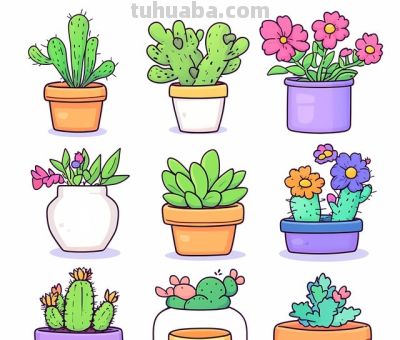 卡通版插画,色彩丰富 - 今日头条 卡通版插画,色彩丰富 - 图画吧TUHUABA