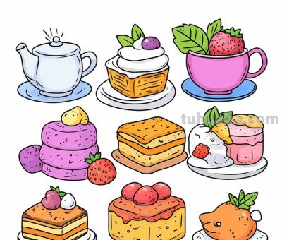 卡通版插画,色彩丰富 - 今日头条 卡通版插画,色彩丰富 - 图画吧TUHUABA