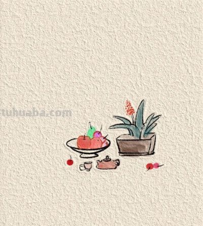 国风简笔画 - 图画吧TUHUABA