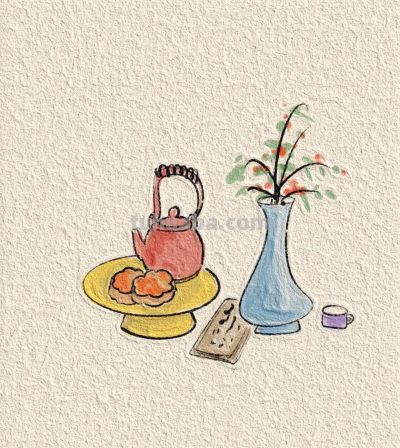 国风简笔画 - 图画吧TUHUABA