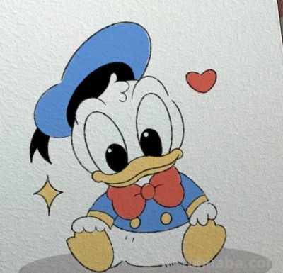 可爱的简笔画~卡通简笔画，和小朋友们一起画吧 - 图画吧TUHUABA