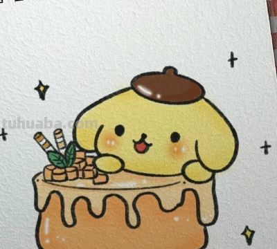 可爱的简笔画~卡通简笔画，和小朋友们一起画吧 - 图画吧TUHUABA