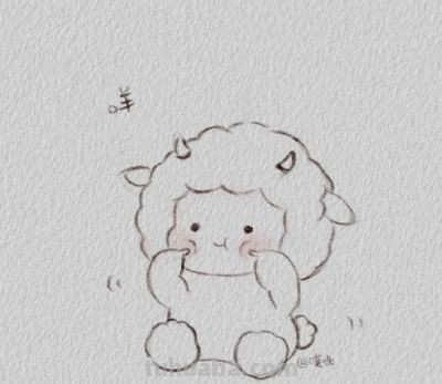 一组敲可爱的卡通人物简笔画 - 图画吧TUHUABA