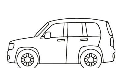 汽车涂色简笔画46图 - 今日头条