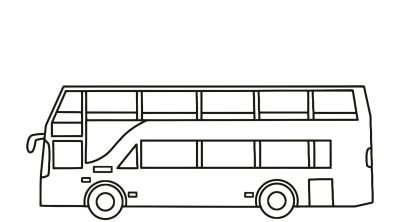 汽车涂色简笔画46图 - 图画吧TUHUABA