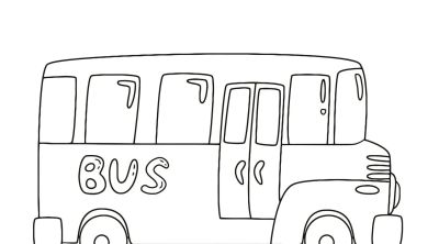 汽车涂色简笔画46图 - 图画吧TUHUABA