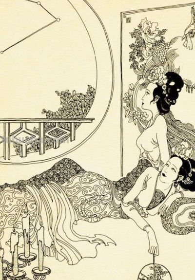 白描人物画 - 图画吧TUHUABA