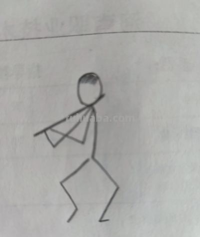 40个初学者提笔就能画的人物简笔画 - 图画吧TUHUABA