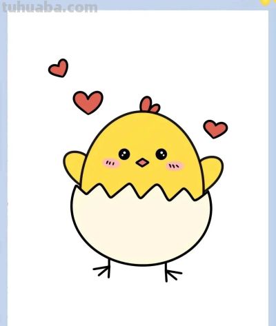 简笔画：可可爱爱的小动物合集 - 图画吧TUHUABA