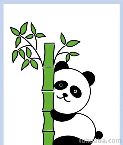 简笔画：可可爱爱的小动物合集 - 图画吧TUHUABA