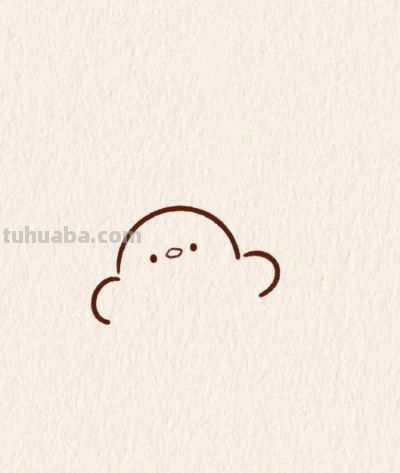 简笔画教程｜可爱萌宠 - 图画吧TUHUABA