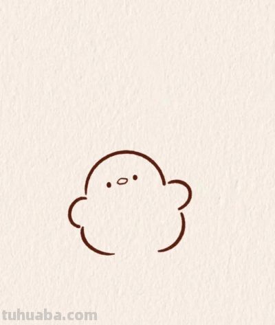 简笔画教程｜可爱萌宠 - 图画吧TUHUABA